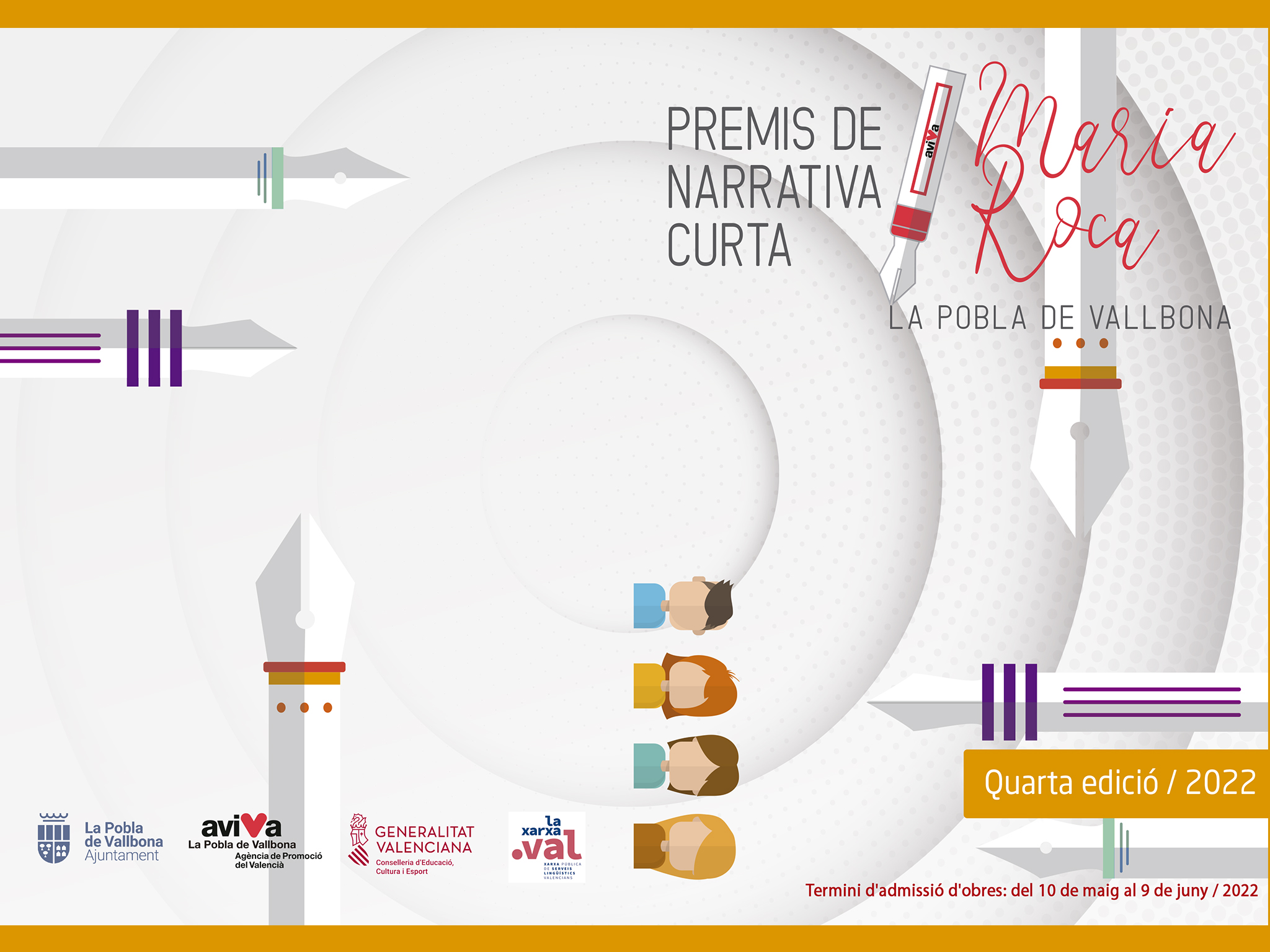 Obert el termini per als Premis de Narrativa Curta Maria Roca