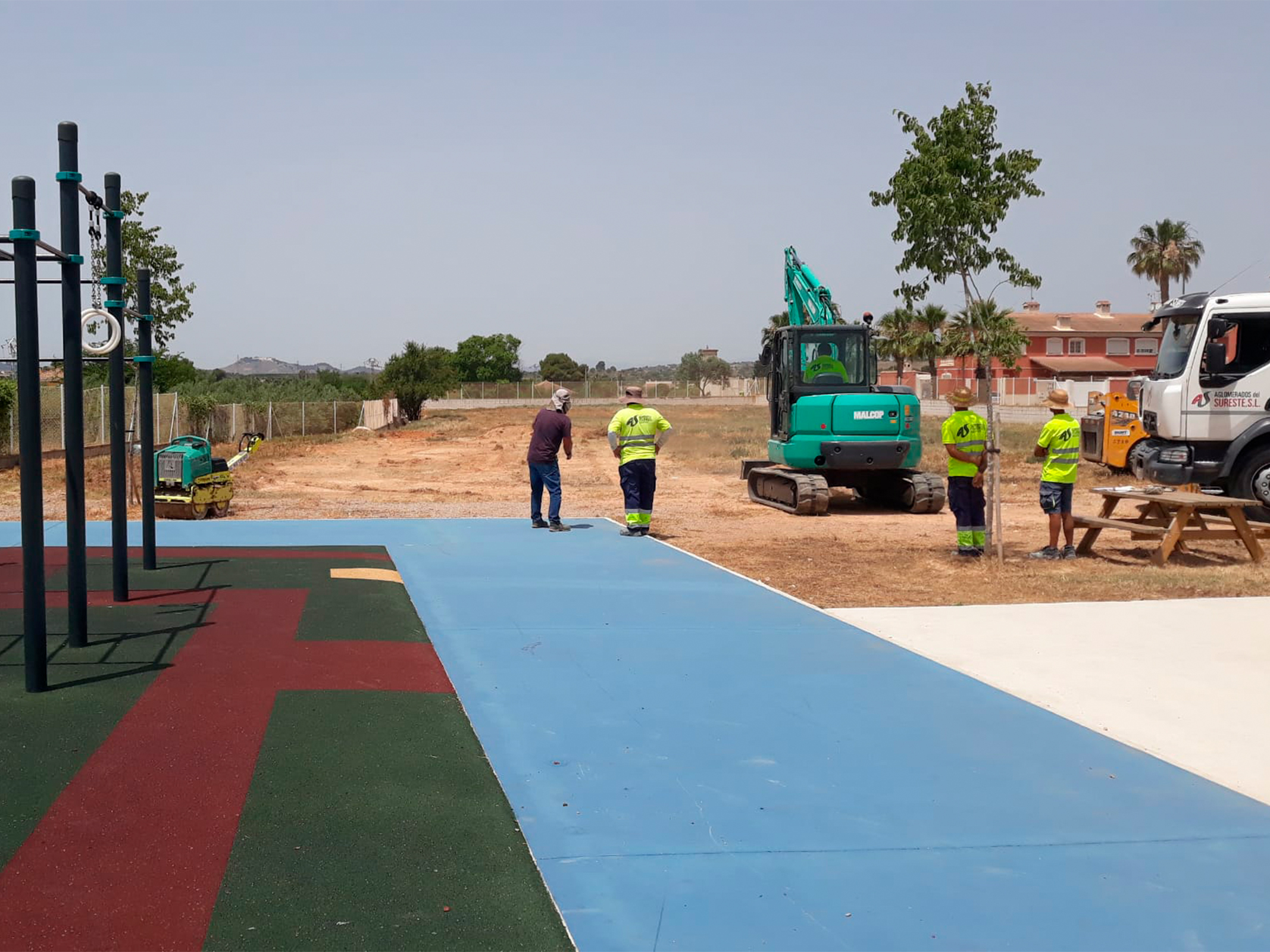 L’ajuntament inicia les obres de la pista de Pum Track a Vista Calderona