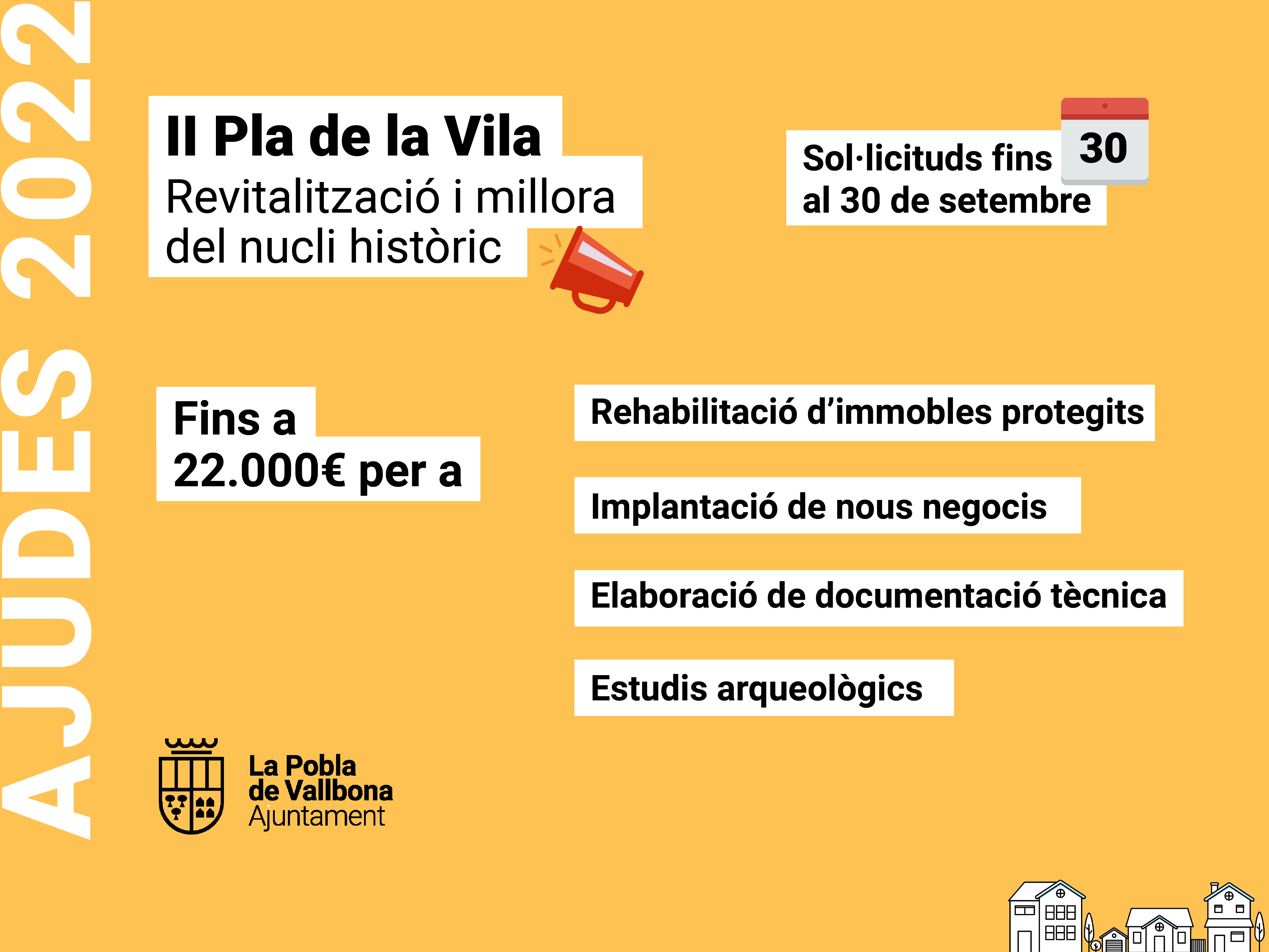 La Pobla de Vallbona obri el segon Pla de Revitalització i Millora del Nucli Històric