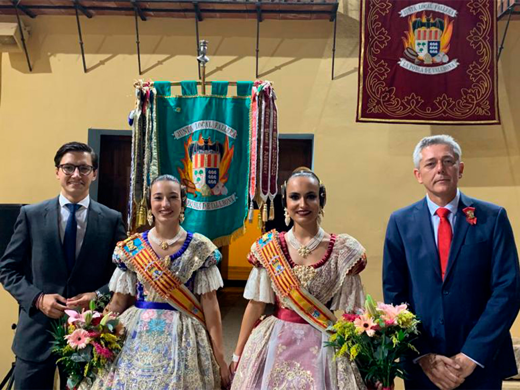 El dissabte es va celebrar l'acte de comiat de les Falleres Majors i les seues Corts d’Honor