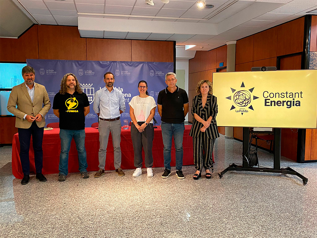 La Pobla de Vallbona presenta el projecte de comunitat energètica “Constant Energia” 
