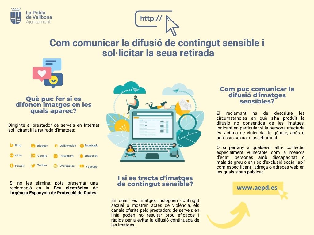 Dia de Internet Segura: protocol per a retirar imatges