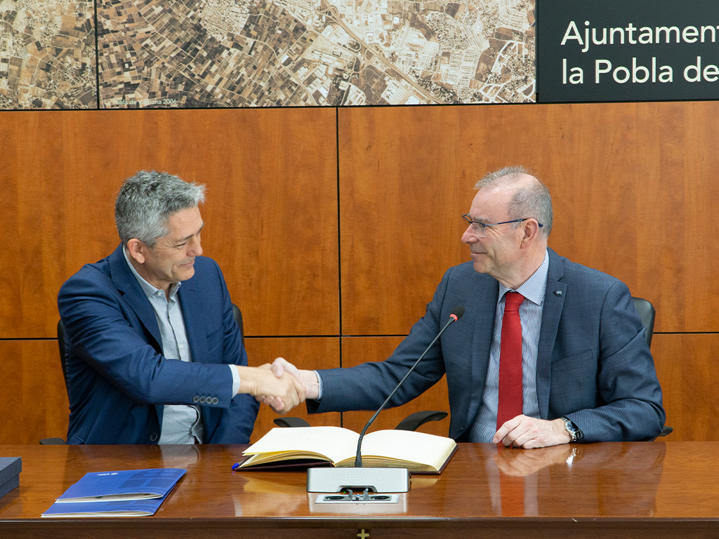 Els ajuntaments de La Pobla de Vallbona i el de Miño agermanen els seus municipis