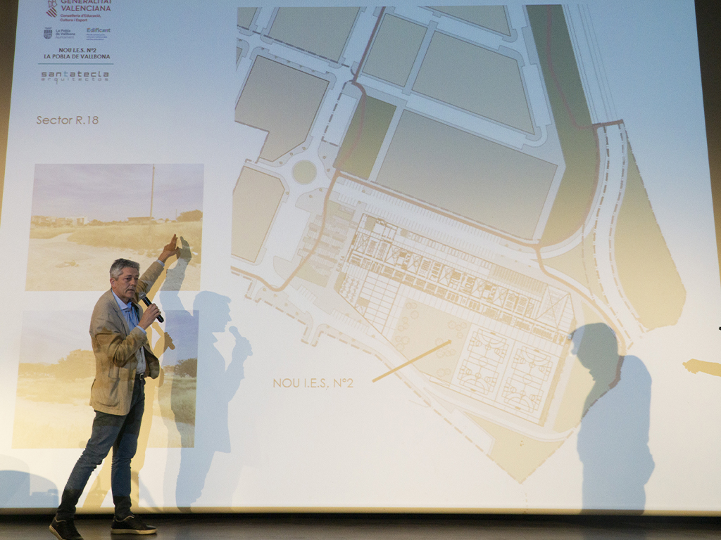 El projecte del segon institut de la Pobla de Vallbona veu la llum