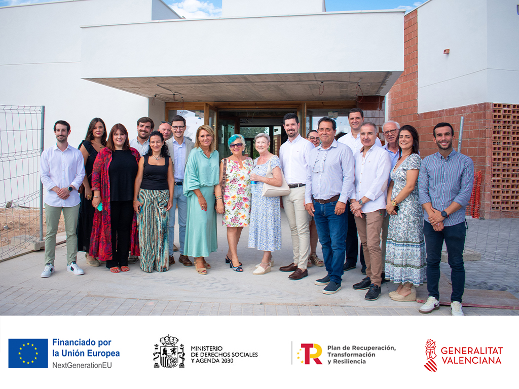 Las obras del nuevo Centro de Día de la Pobla entran en la última fase