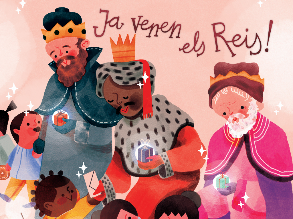 La Pobla se suma a la campaña "Ja venen els Reis" de promoción del valenciano