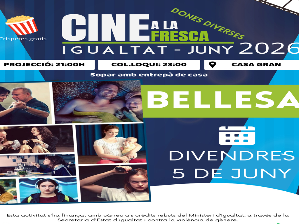 Cine al aire libre. Fresca