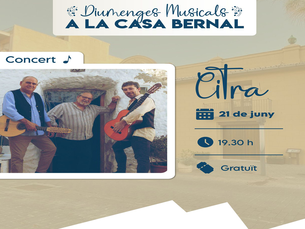 Diumenges Musicals a La Casa Bernal