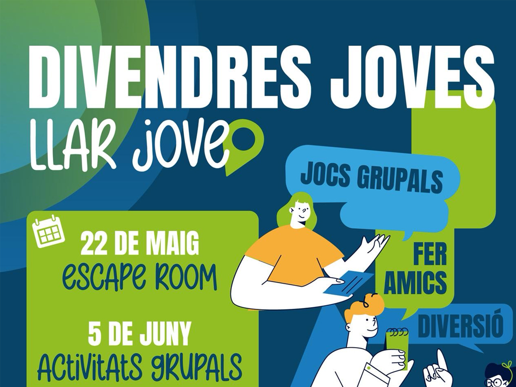 DIVENDRES JOVES’ EN LA LLAR JOVE