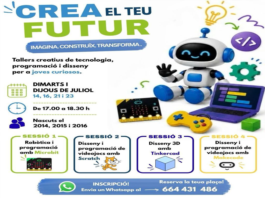 Taller tecnológico "Crea tu futuro"