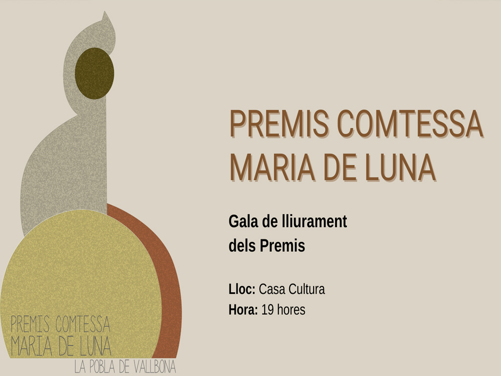 Gala de entrega de los premios Condesa María de la Luna