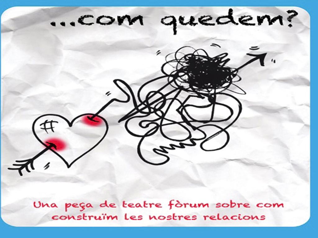 Teatre Escolar  Forum sobre el 8M al voltant del 8M