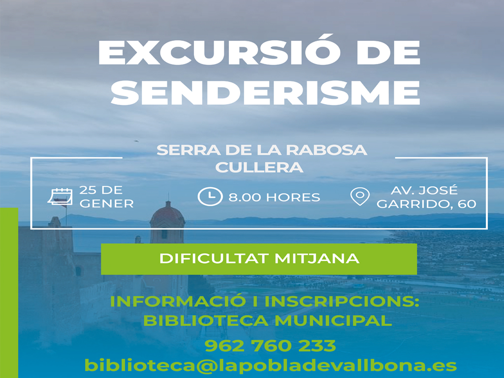 Excursión senderismo
